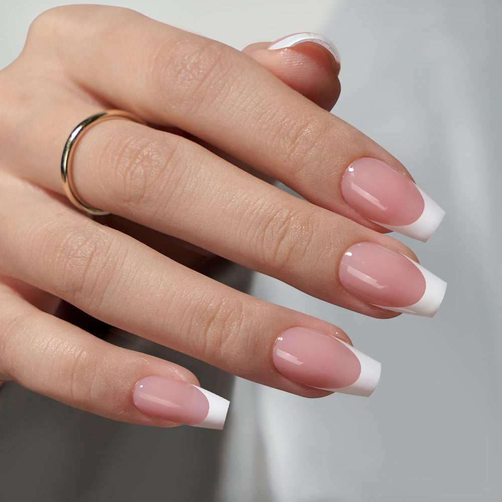 BTArtboxnails coffin tips closeup highlights durable coffin shapes for long wear