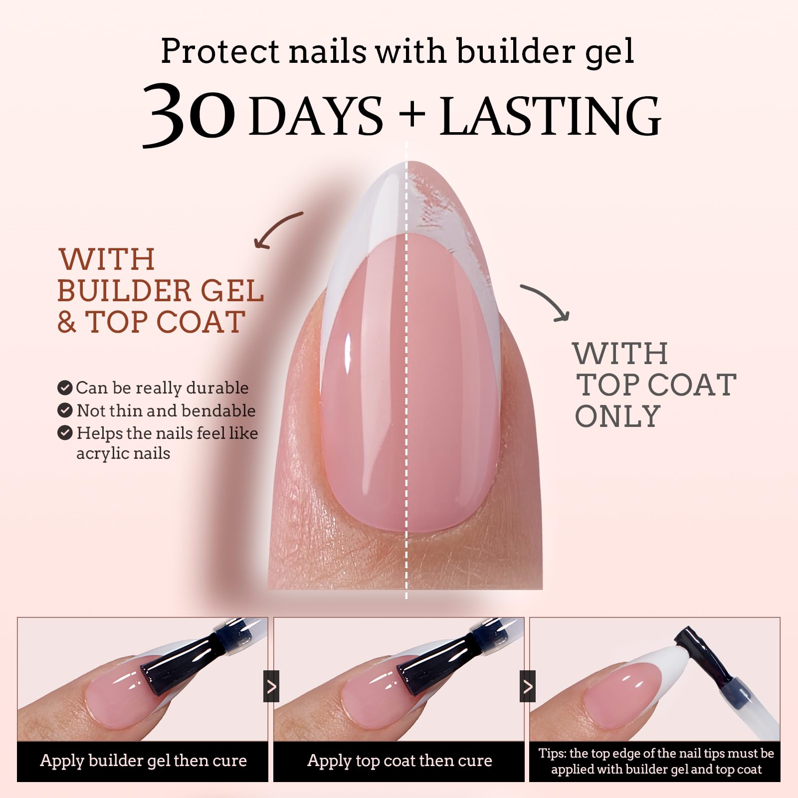 BTArtboxnails contoured cuticle edge design for seamless natural look.