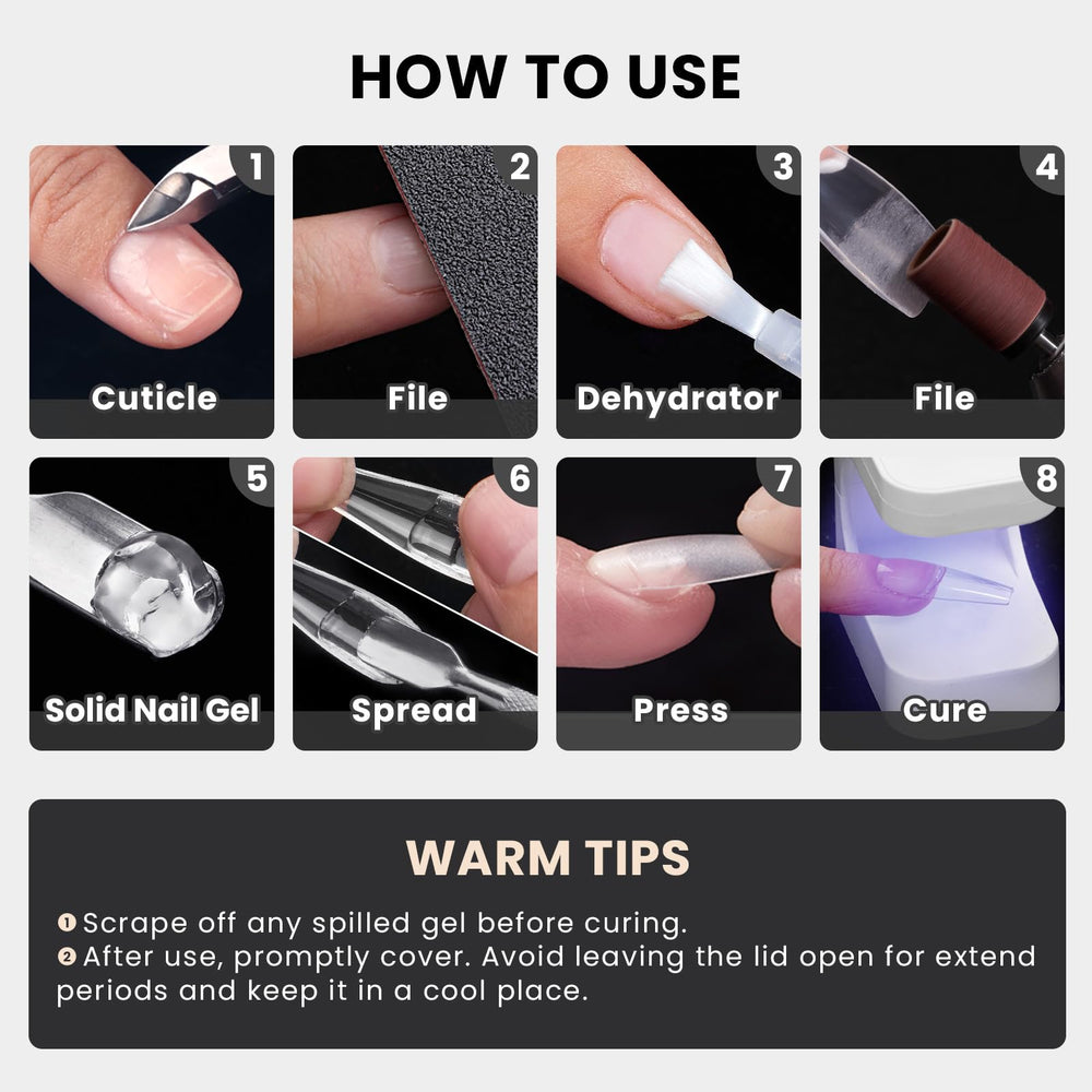 BTArtboxnails easy removal glue enables quick, gentle nail-tip removal.