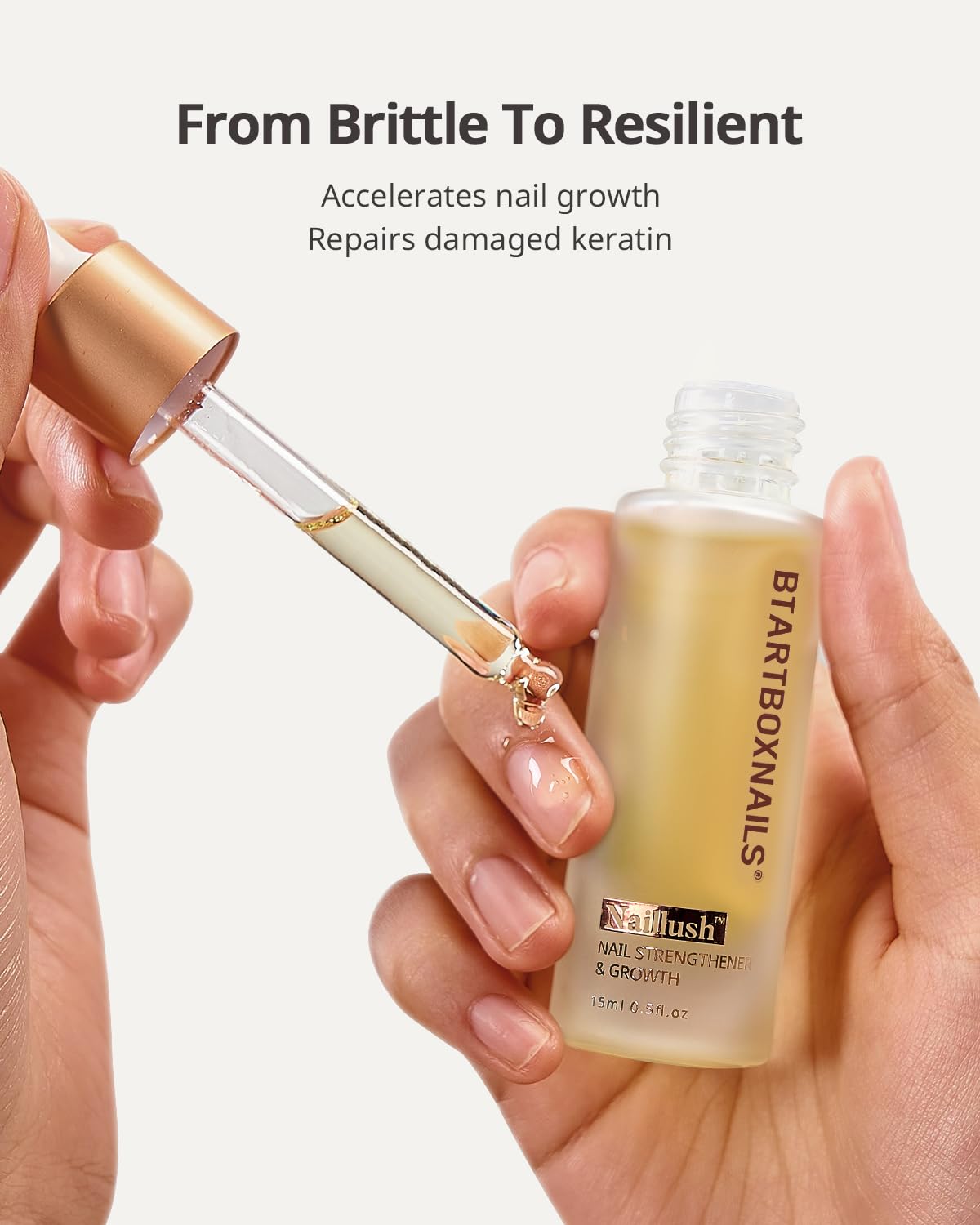 BTArtboxNails Naillush olive and jojoba ingredients for nourishment