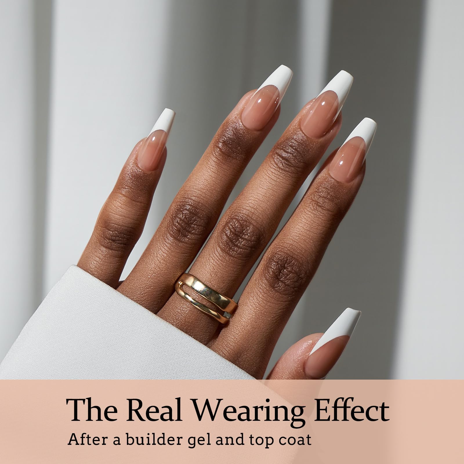 BTArtboxnails pre-applied primer and base coat for easy DIY extensions