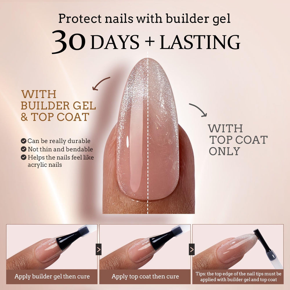 BTArtboxnails pre-applied primer base coat for stronger adhesion.