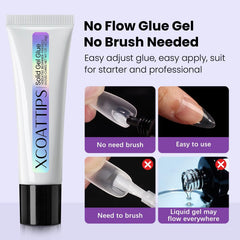 BTArtboxnails rhinestone glue use for securing decorations safely.