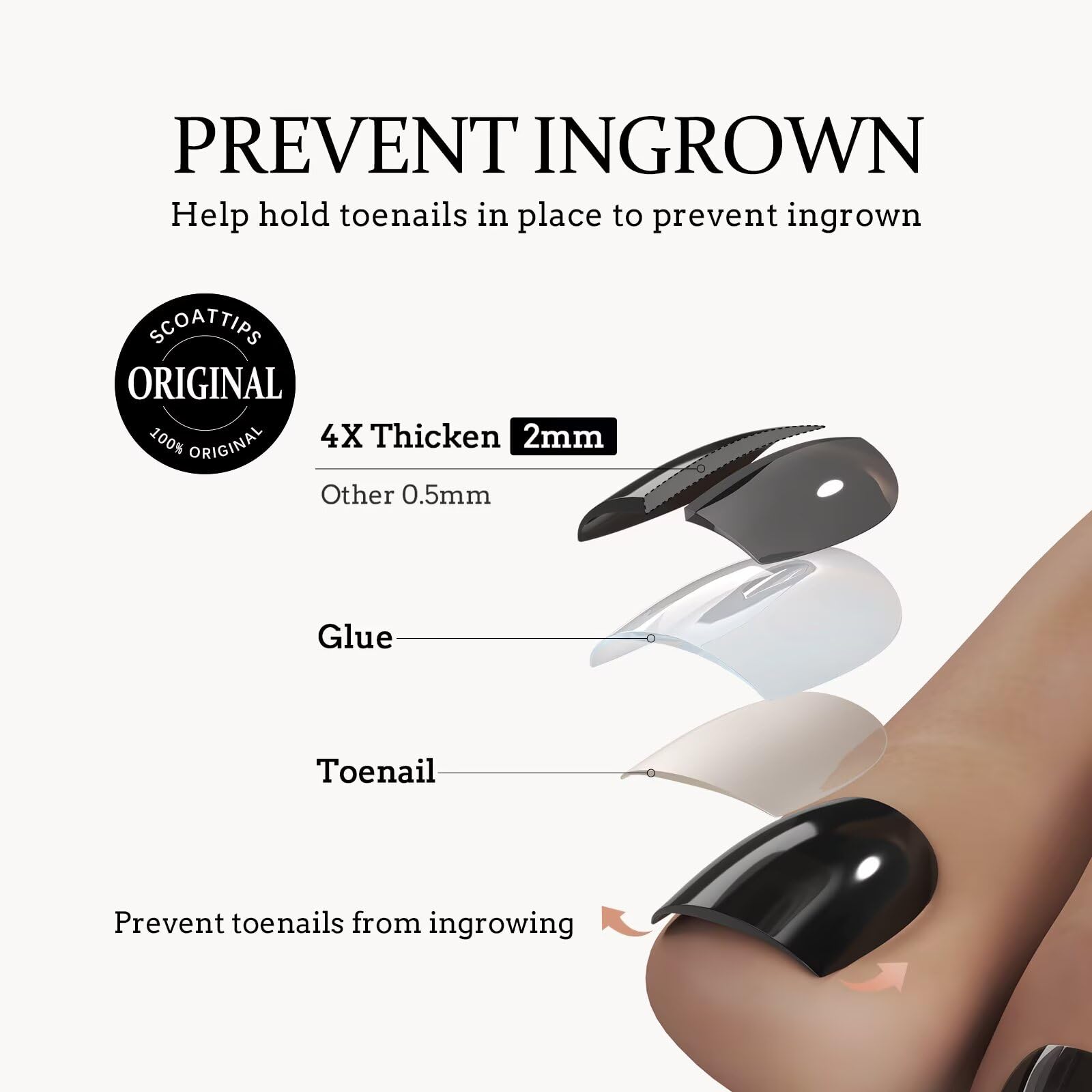 BTArtboxnails SCOATTIPS built-in primer and base coat for smooth results