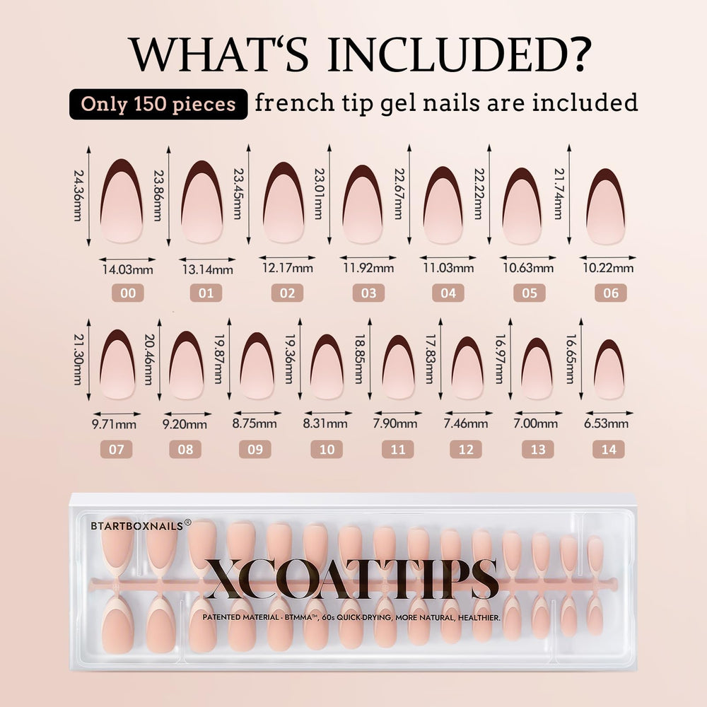BTArtboxnails skin-tone range offers a natural nude-toned look.
