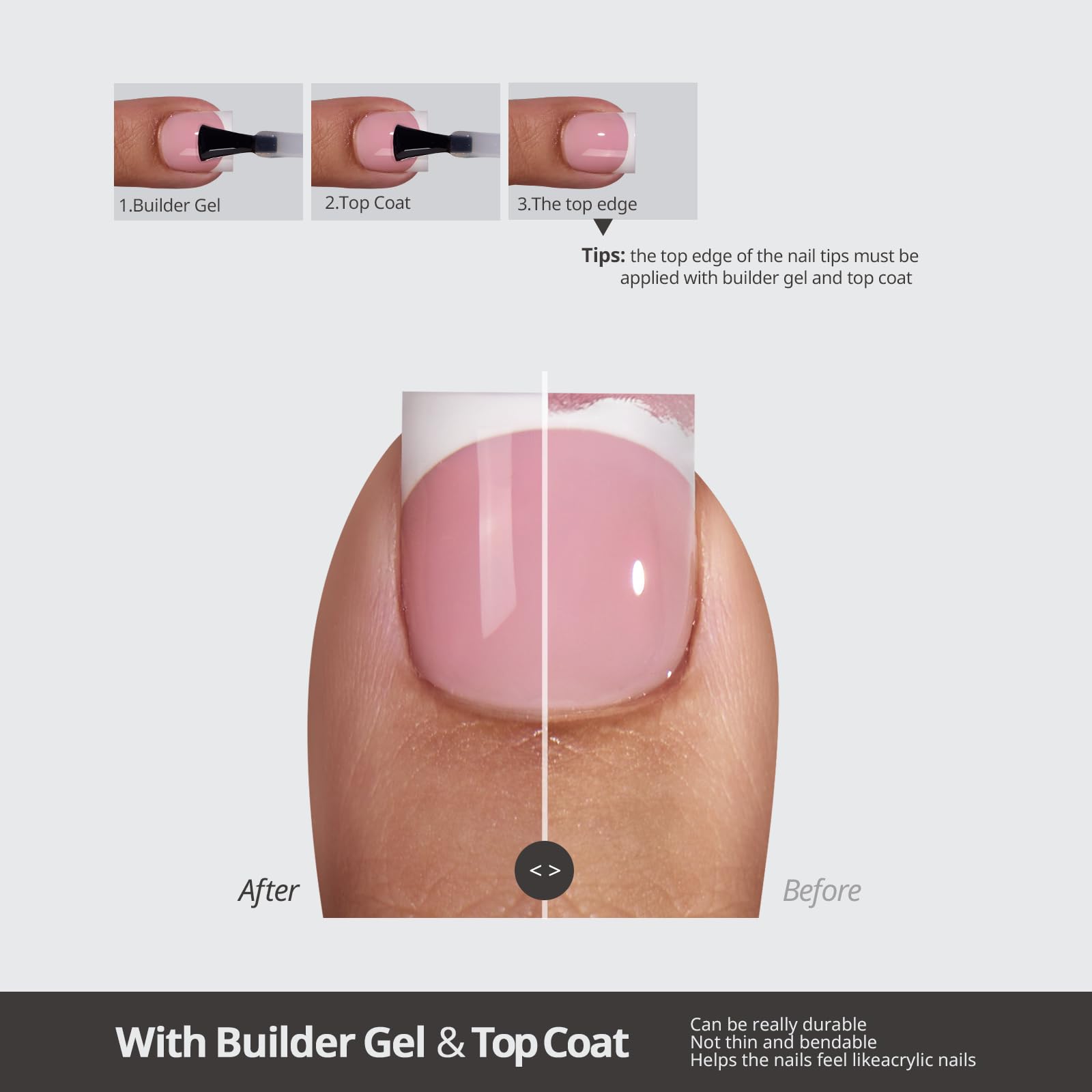 BTArtboxnails soak-off french tip toe extensions deliver removable style
