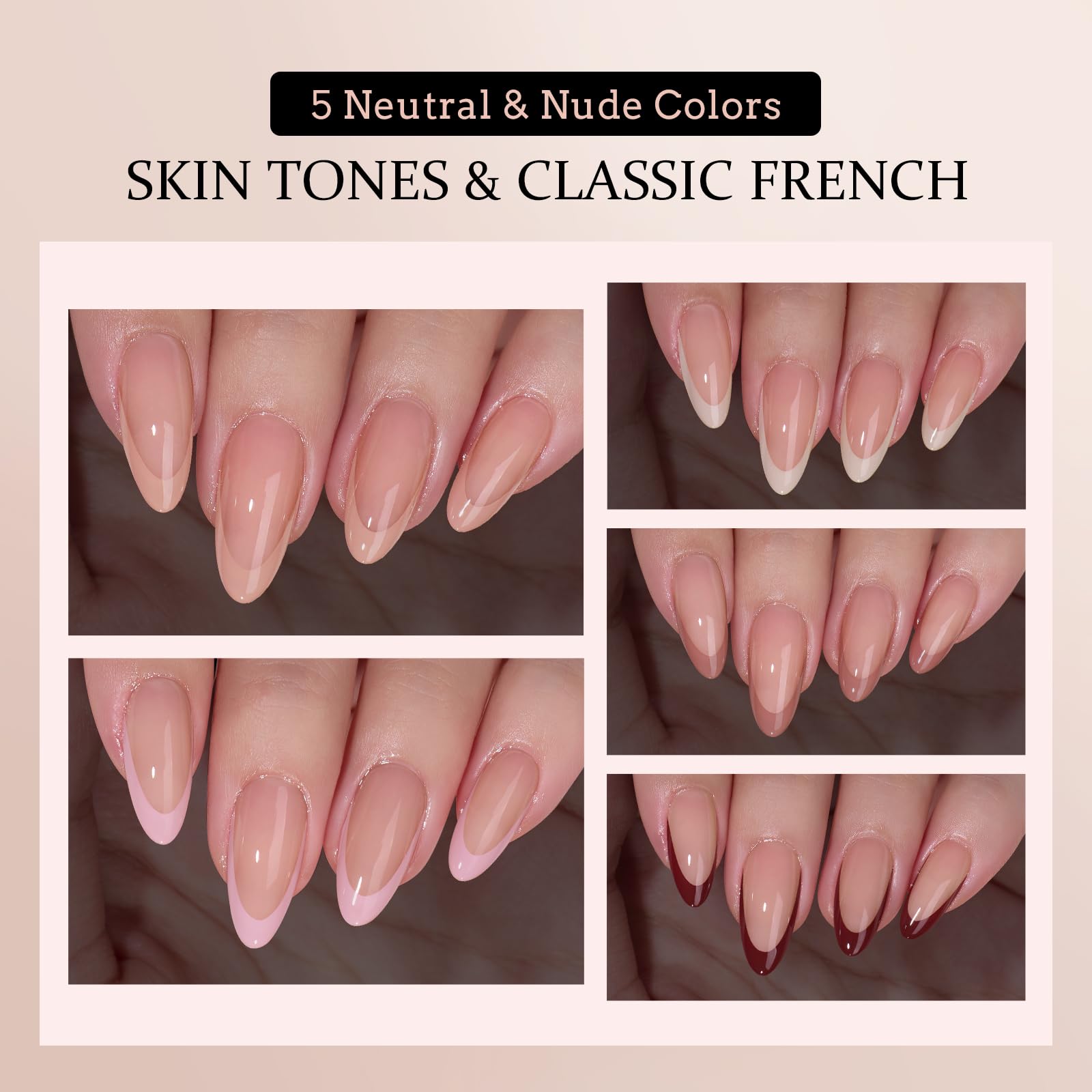 BTArtboxnails soft gel material reduces stinging and flexes with nails.