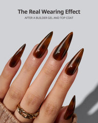 BTArtboxnails SoftCoattips tortoiseshell tip primer-basecoat closeup for quick prep