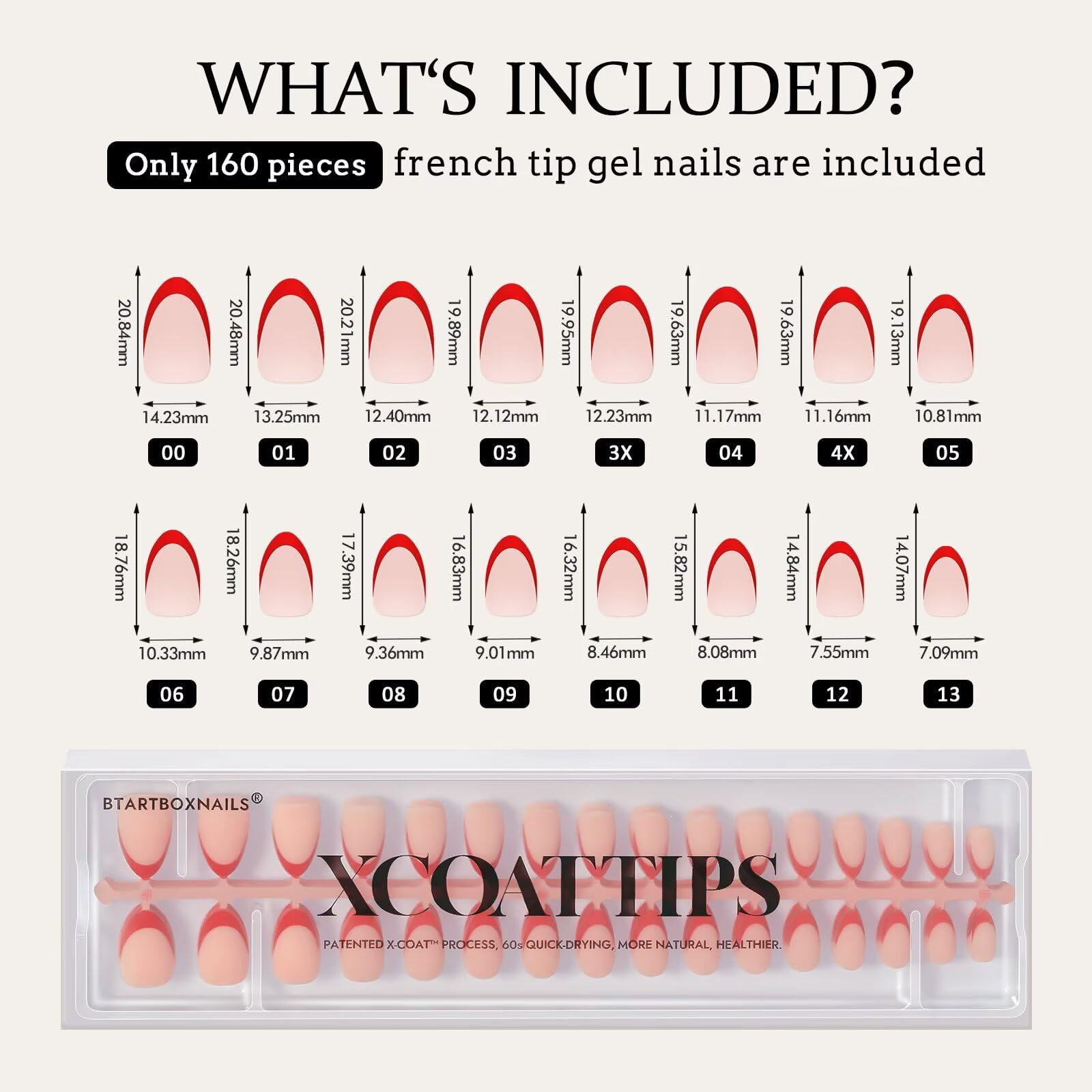 BTArtBoxNails UV-curing-through-tips technology supports gel adhesion.