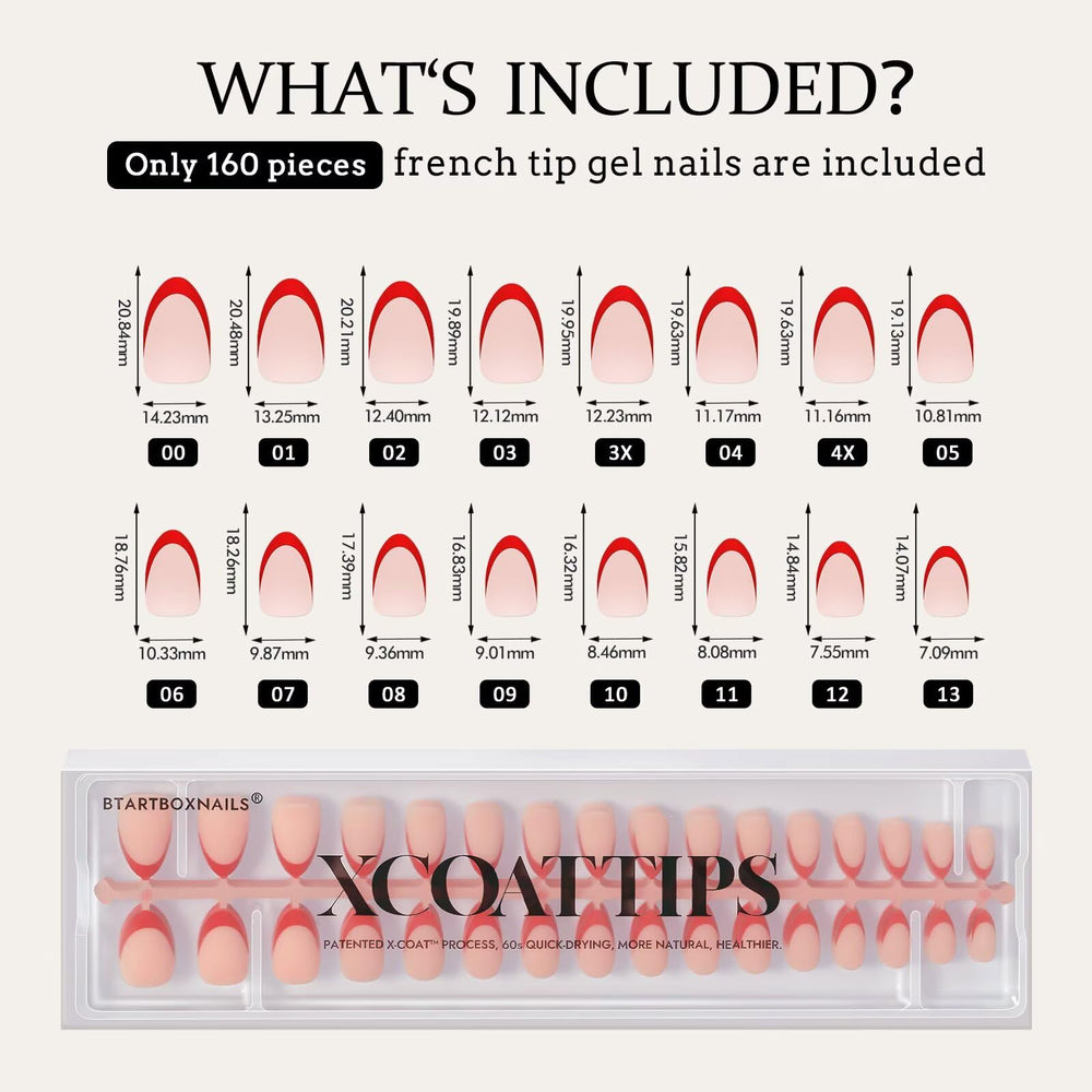 BTArtBoxNails UV-curing-through-tips technology supports gel adhesion.