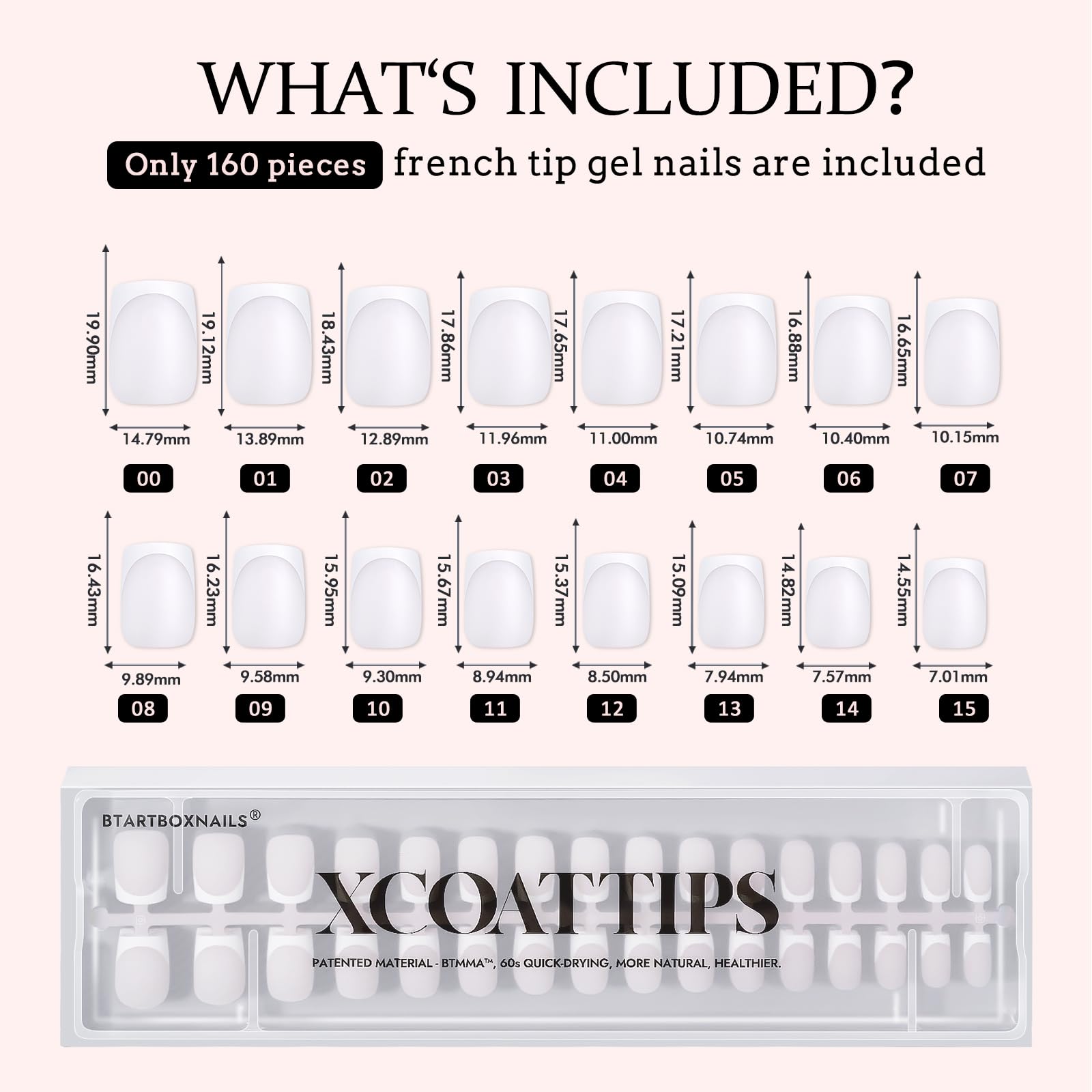 BTArtboxnails XCOATTIPS at-home application guide image for quick extension ideas.