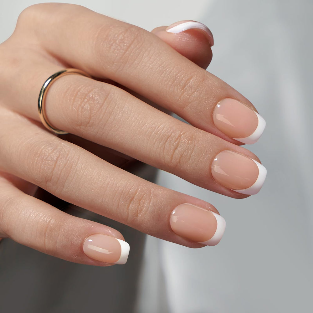 BTArtboxnails xcoattips french-acrylic design close-up for precise French tip application