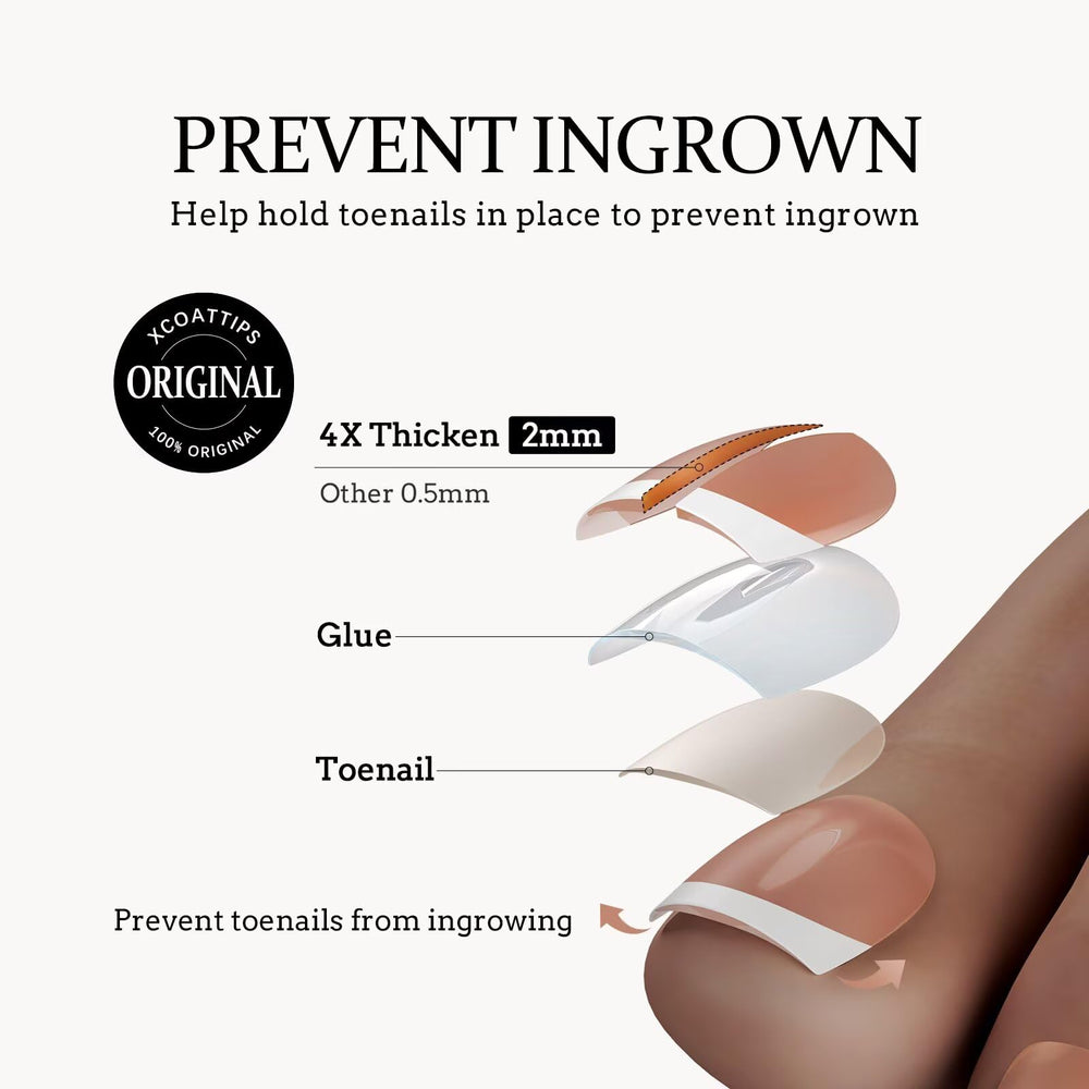 BTArtboxnails XCOATTIPS long-wear up to four weeks with proper application