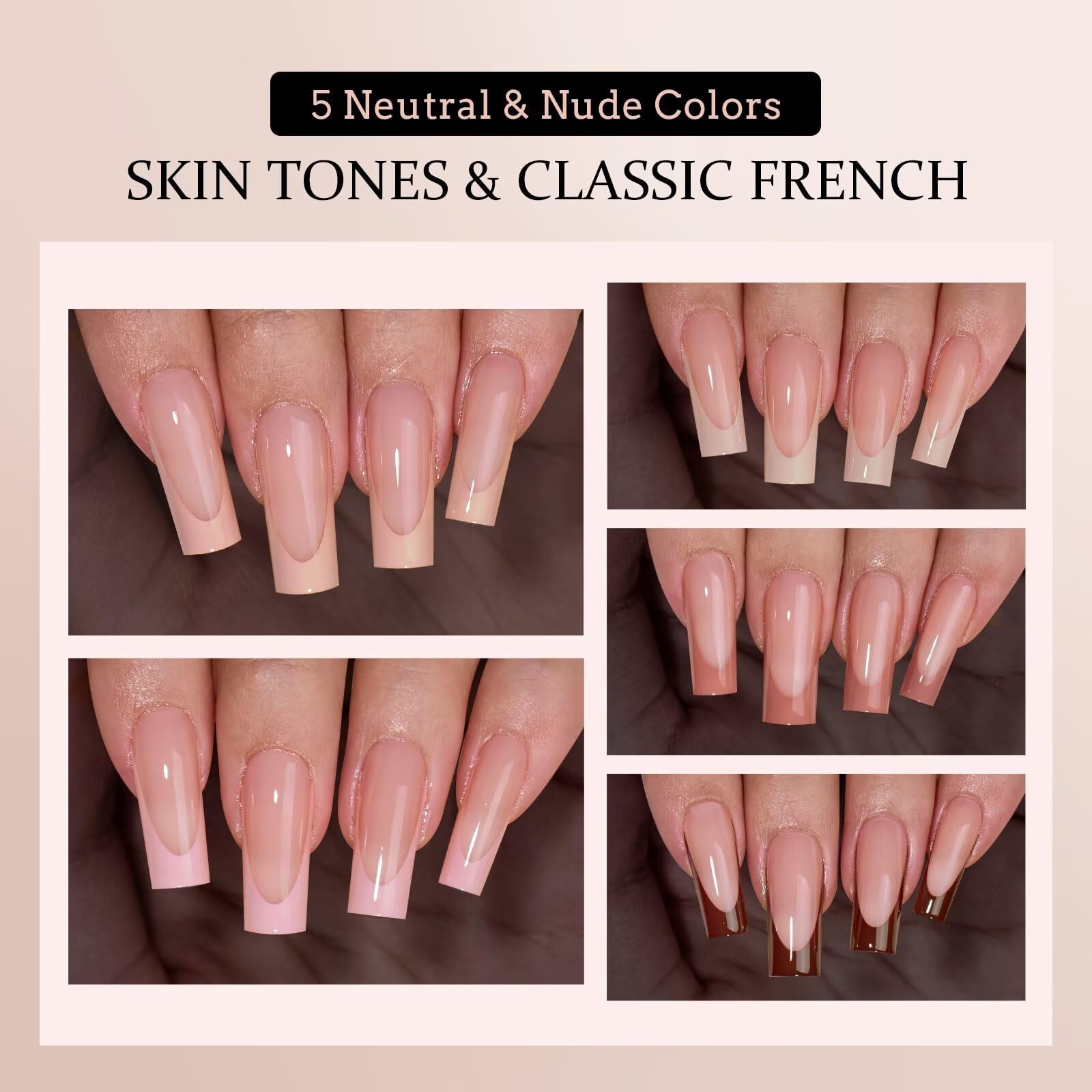 BTArtboxnails XCOATTIPS included nail gel and builder gel for easy nail extensions