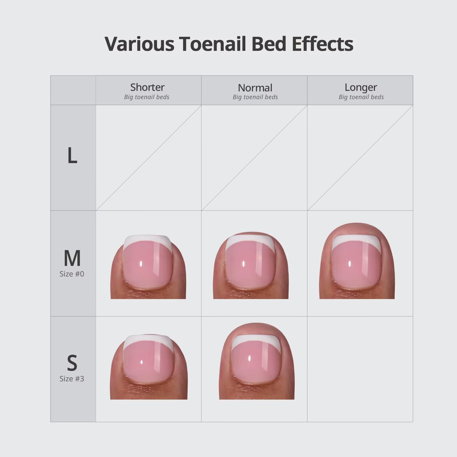 BTArtboxnails XCOATTIPS nude soft gel toe tips for easy at-home art