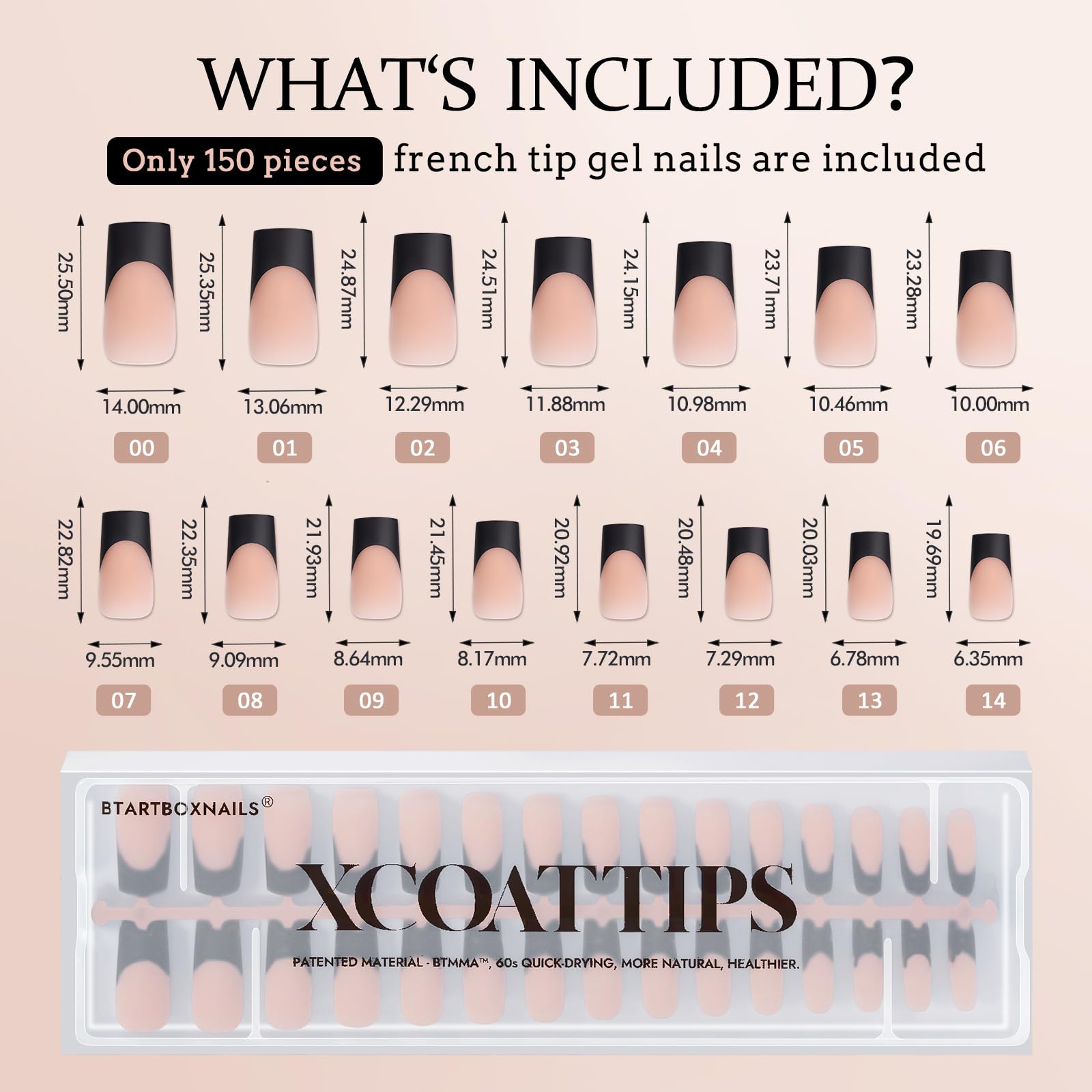 BTArtboxnails XCOATTIPS pre-applied primer and base coat simplify setup
