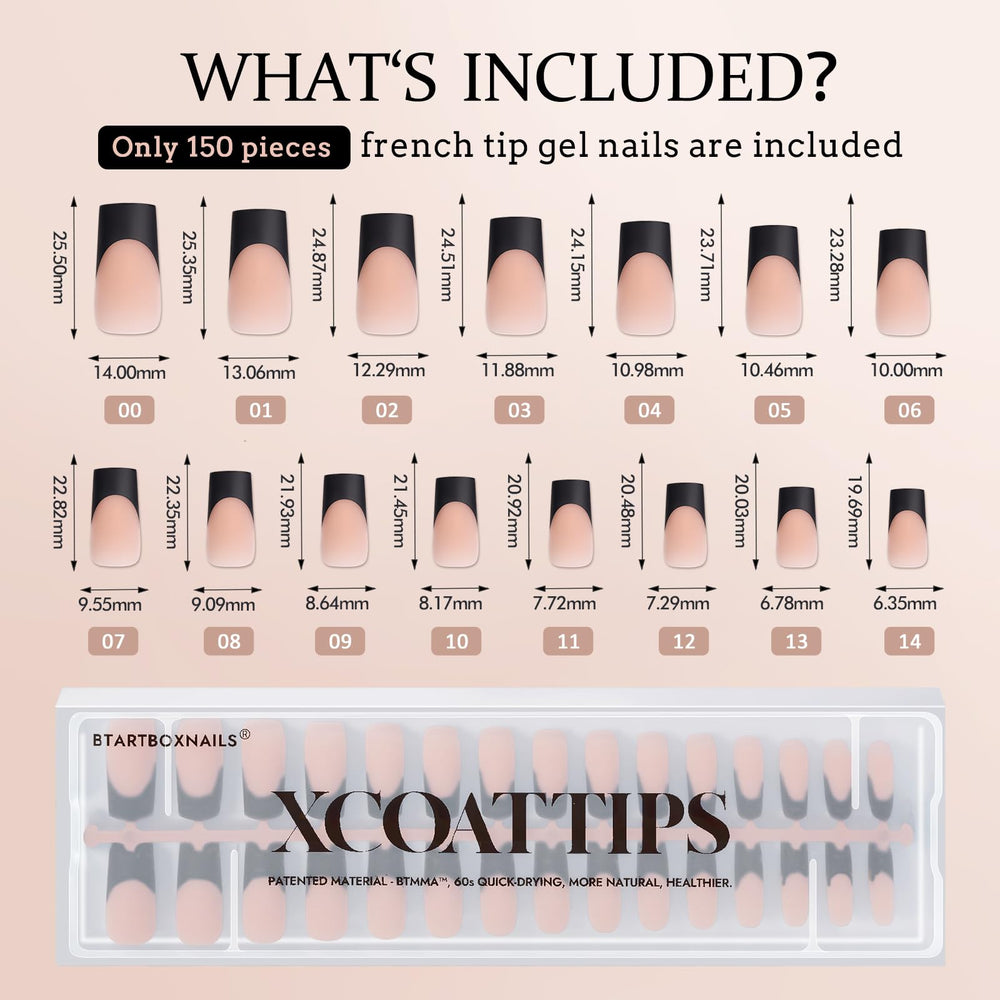 BTArtboxnails XCOATTIPS pre-applied primer and base coat simplify setup