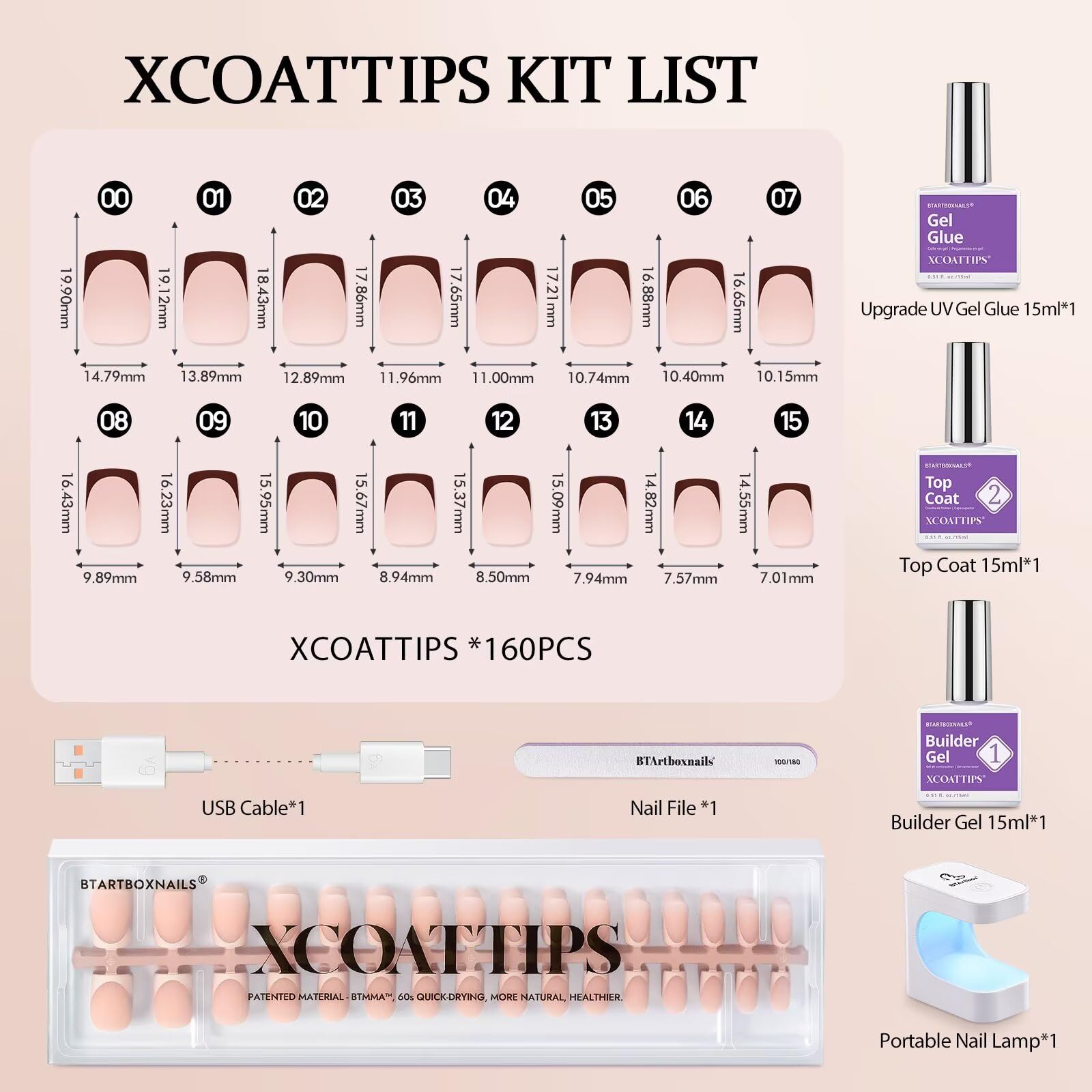 BTArtboxnails XCOATTIPS primer-base-coat-application features pre-applied layers for faster results