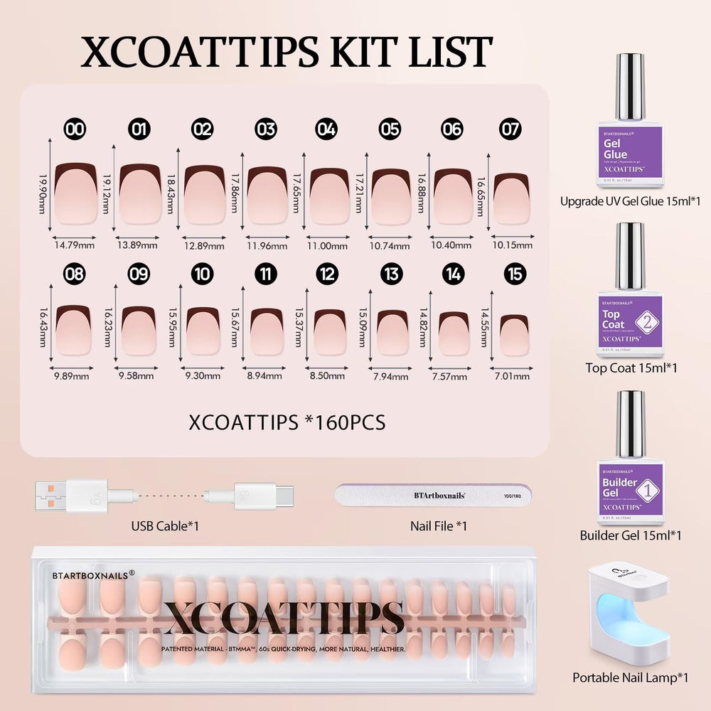 BTArtboxnails XCOATTIPS primer-base-coat-application features pre-applied layers for faster results