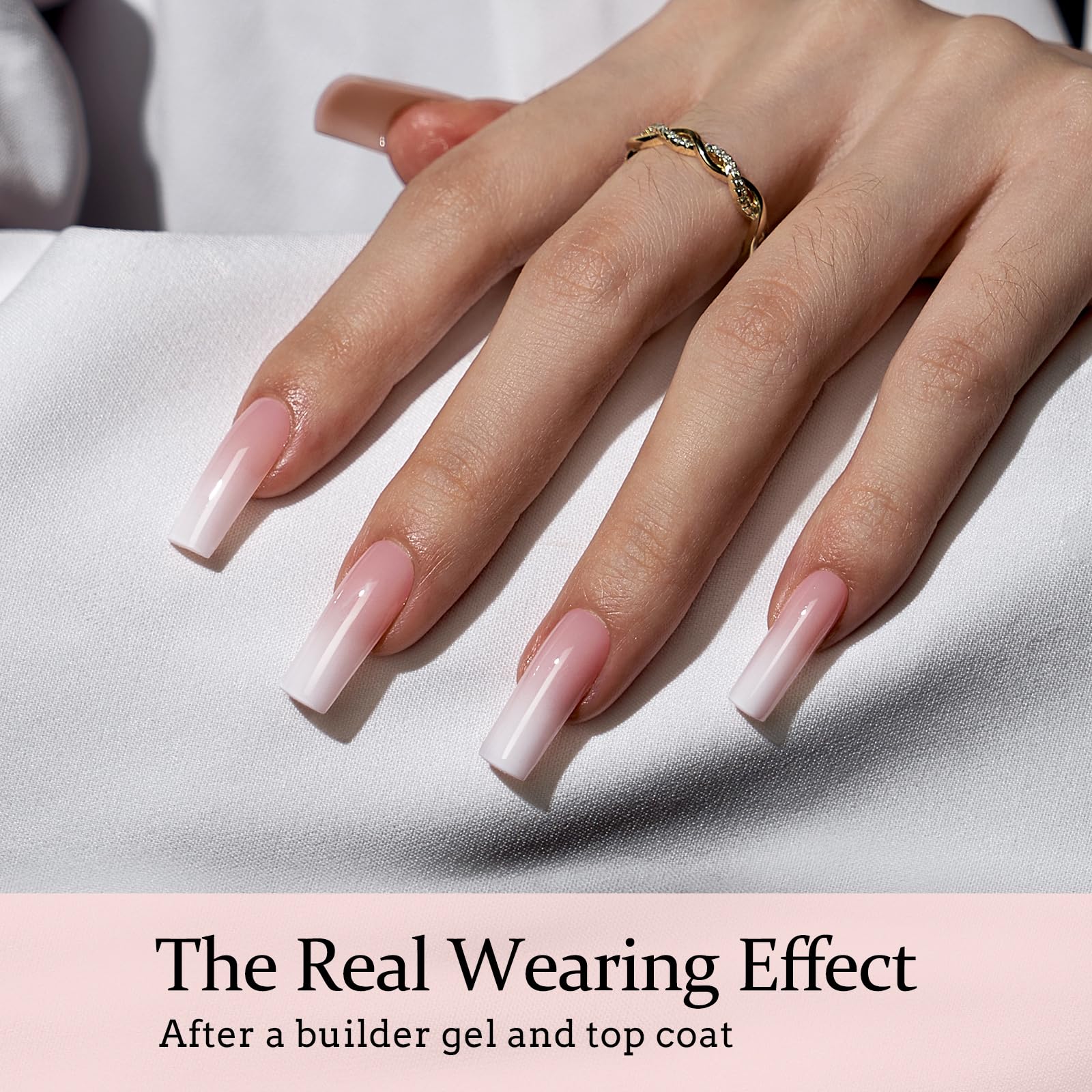 BTArtboxnails XCOATTIPS gel-like finish with natural look.