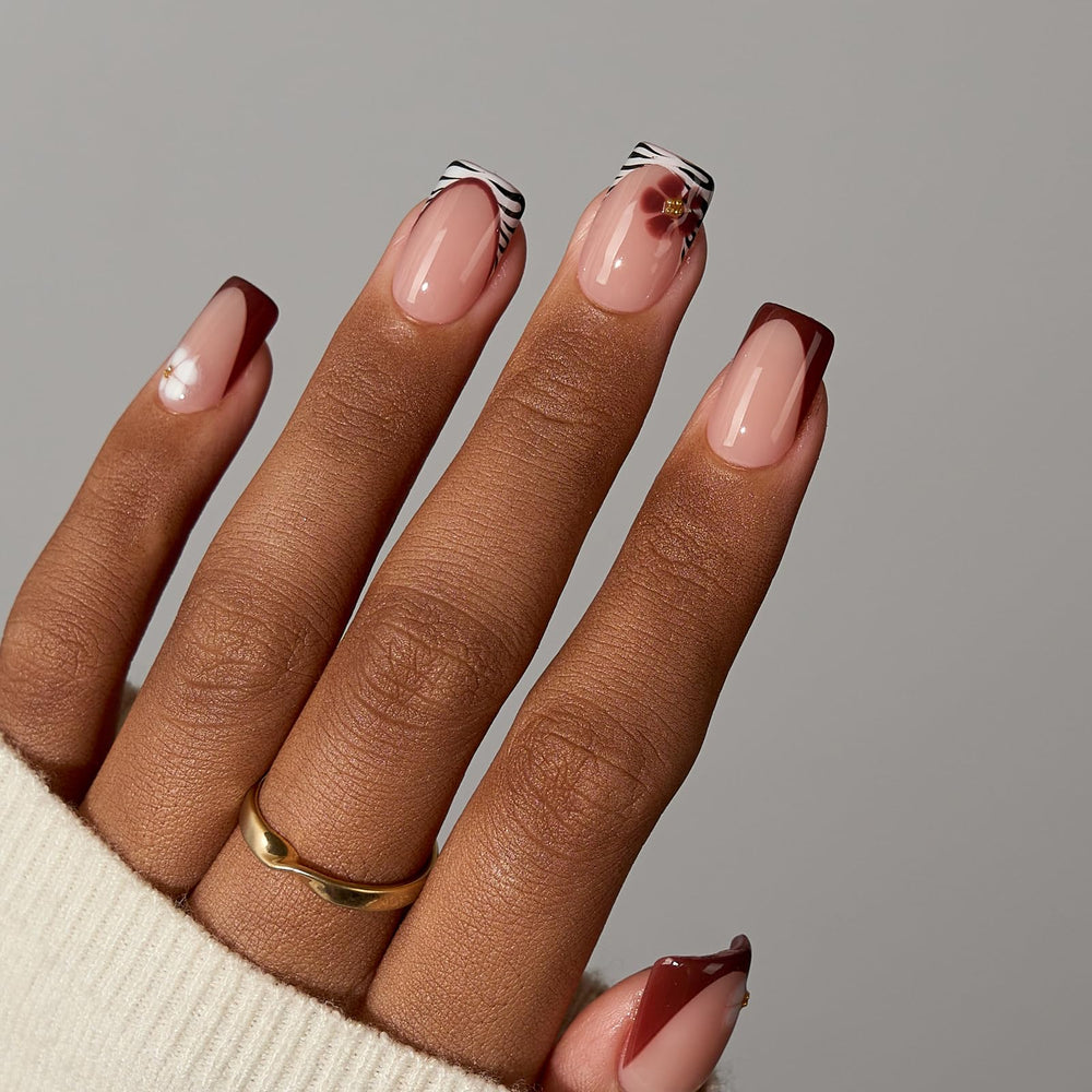 BTArtboxnails XCOATTIPS skin tone nails showcased for natural-looking French fade.