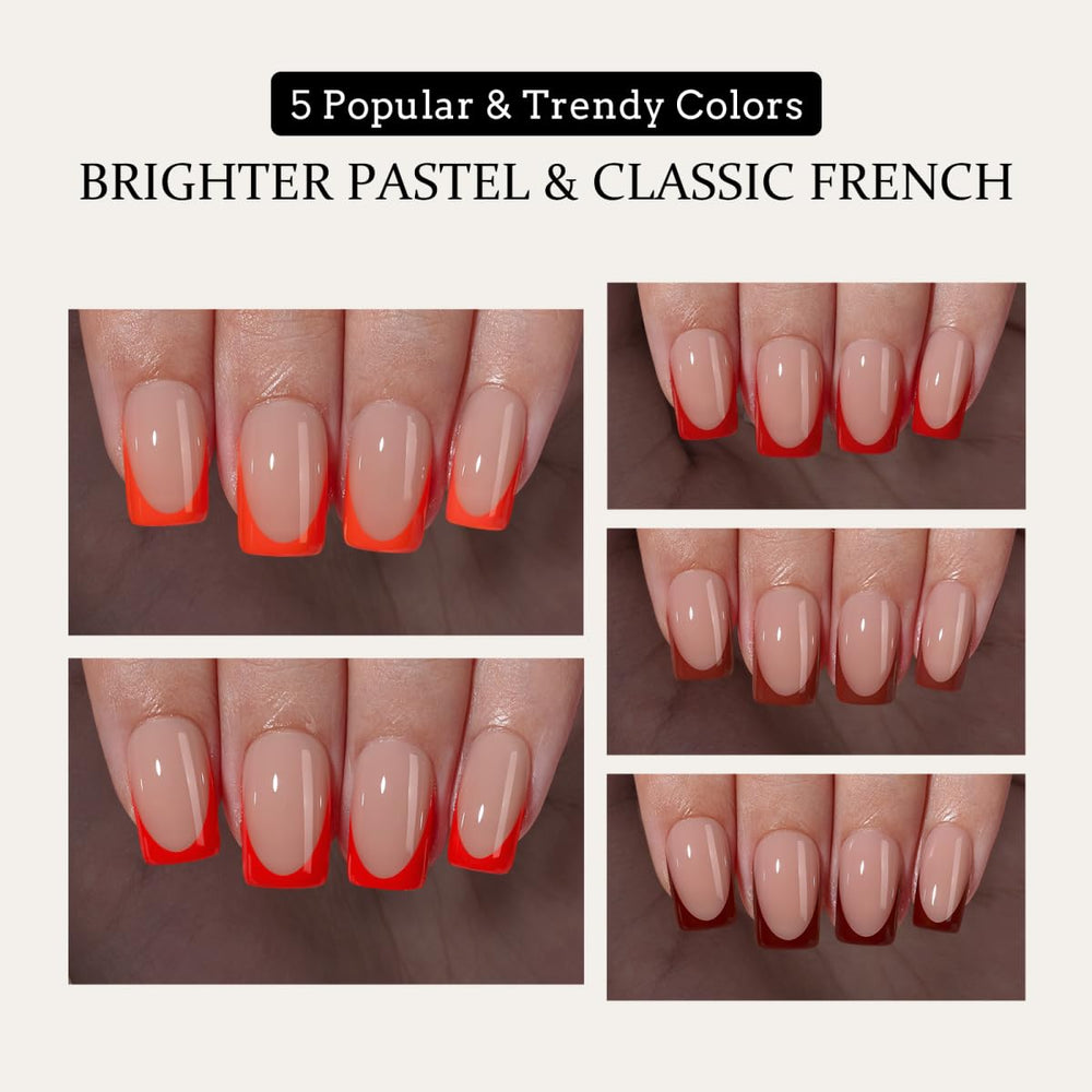 BTArtboxnails XCOATTIPS soft gel material comfortable fit on nails