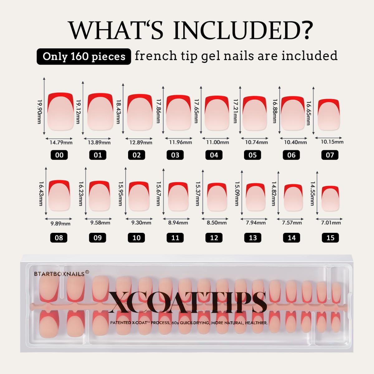 BTArtboxnails XCOATTIPS time-saving manicure in 20 minutes