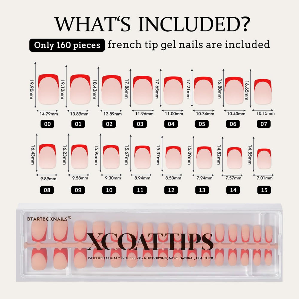 BTArtboxnails XCOATTIPS time-saving manicure in 20 minutes