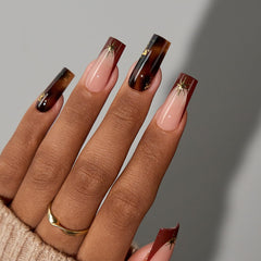 BTArtboxnails XCOATTIPS top coat ready nails ensure durable French designs.