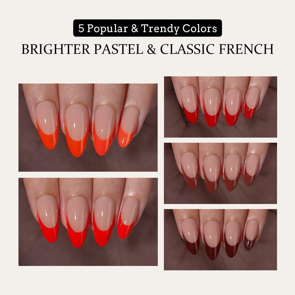 BTArtboxnails XCOATTIPS UV curing process shown on nail tips.