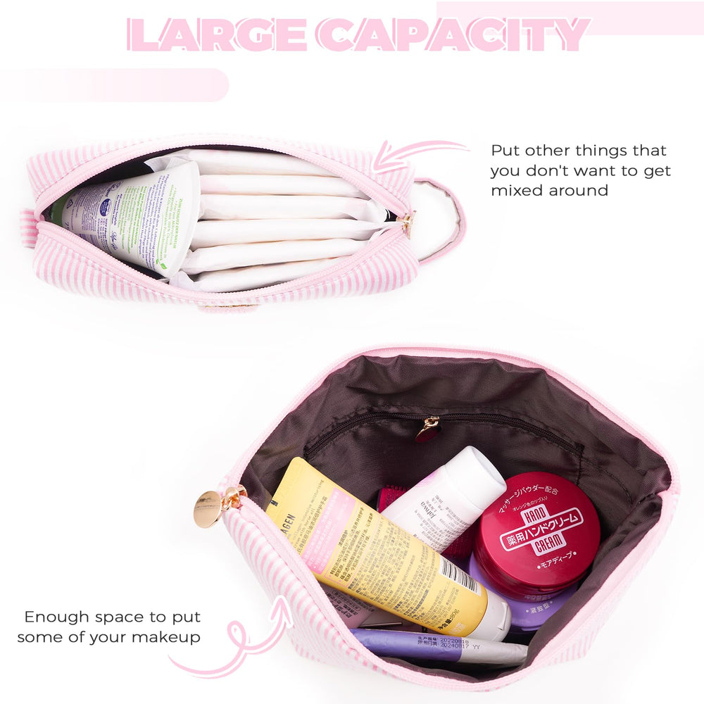 Btffitting initial-design makeup bag features personalized initials for a thoughtful gift