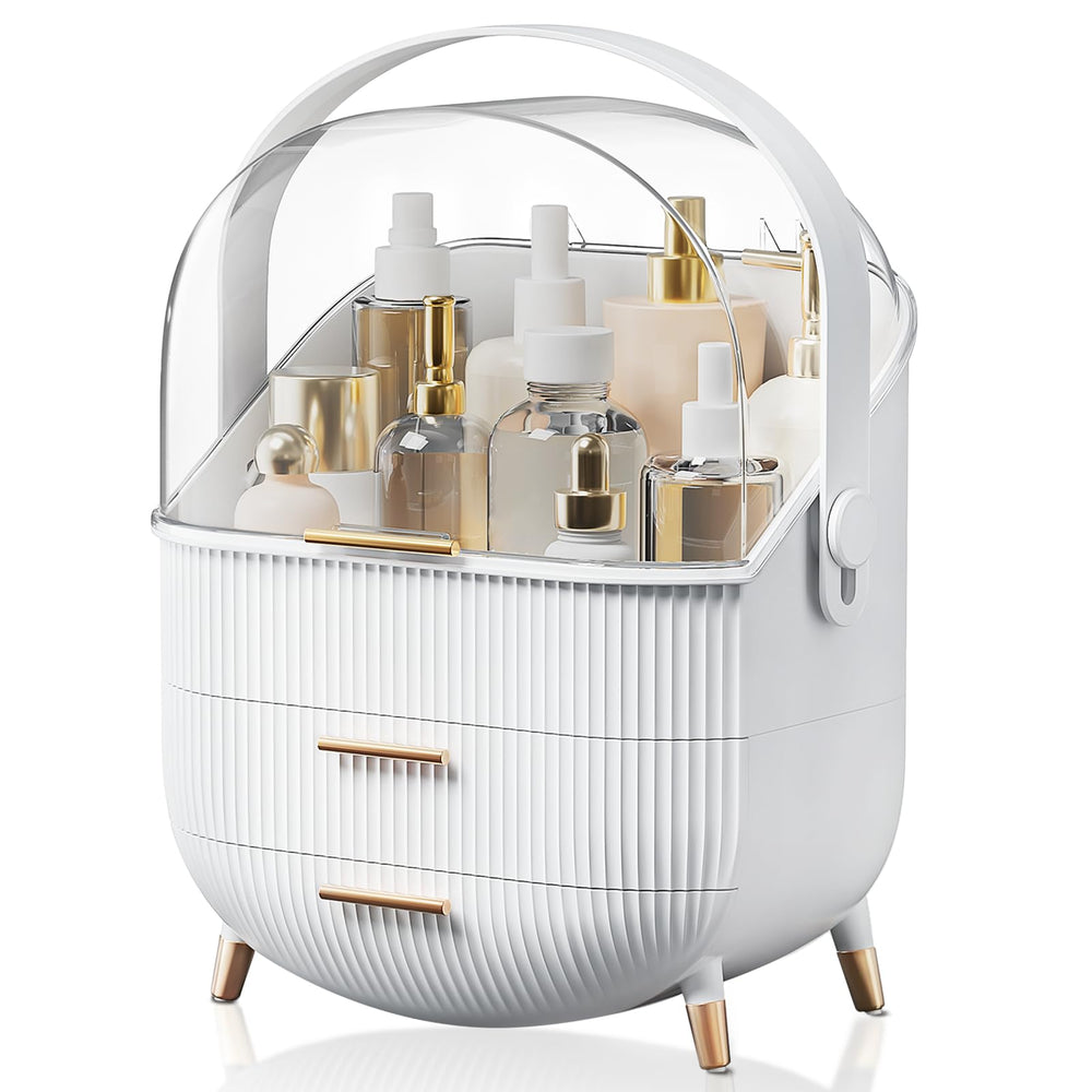 BTGGG Makeup Organizer showcasing its overall design and functionality.