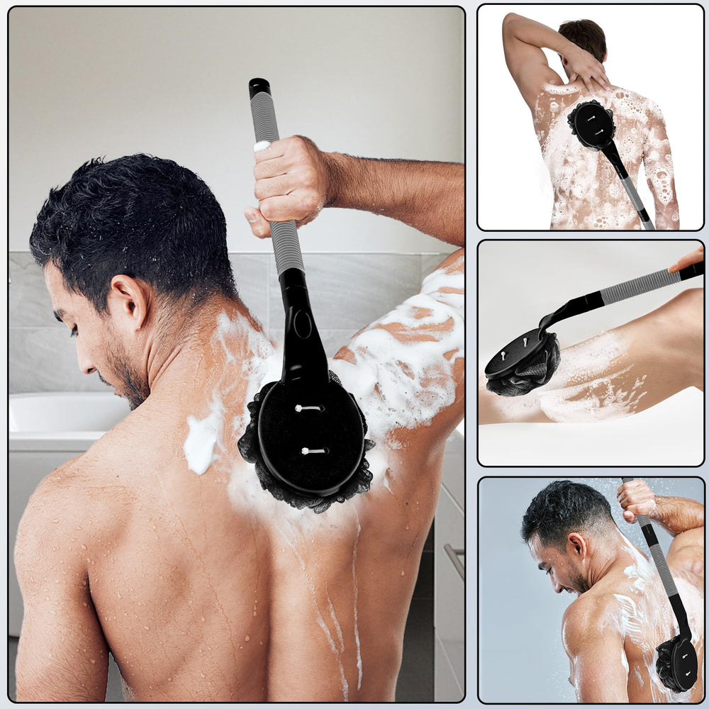 BTideas Loofah replaceable-loofah-pack keeps maintenance simple and skin-friendly.