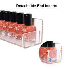 BTremary removable anti-slip end inserts keep bottles secure