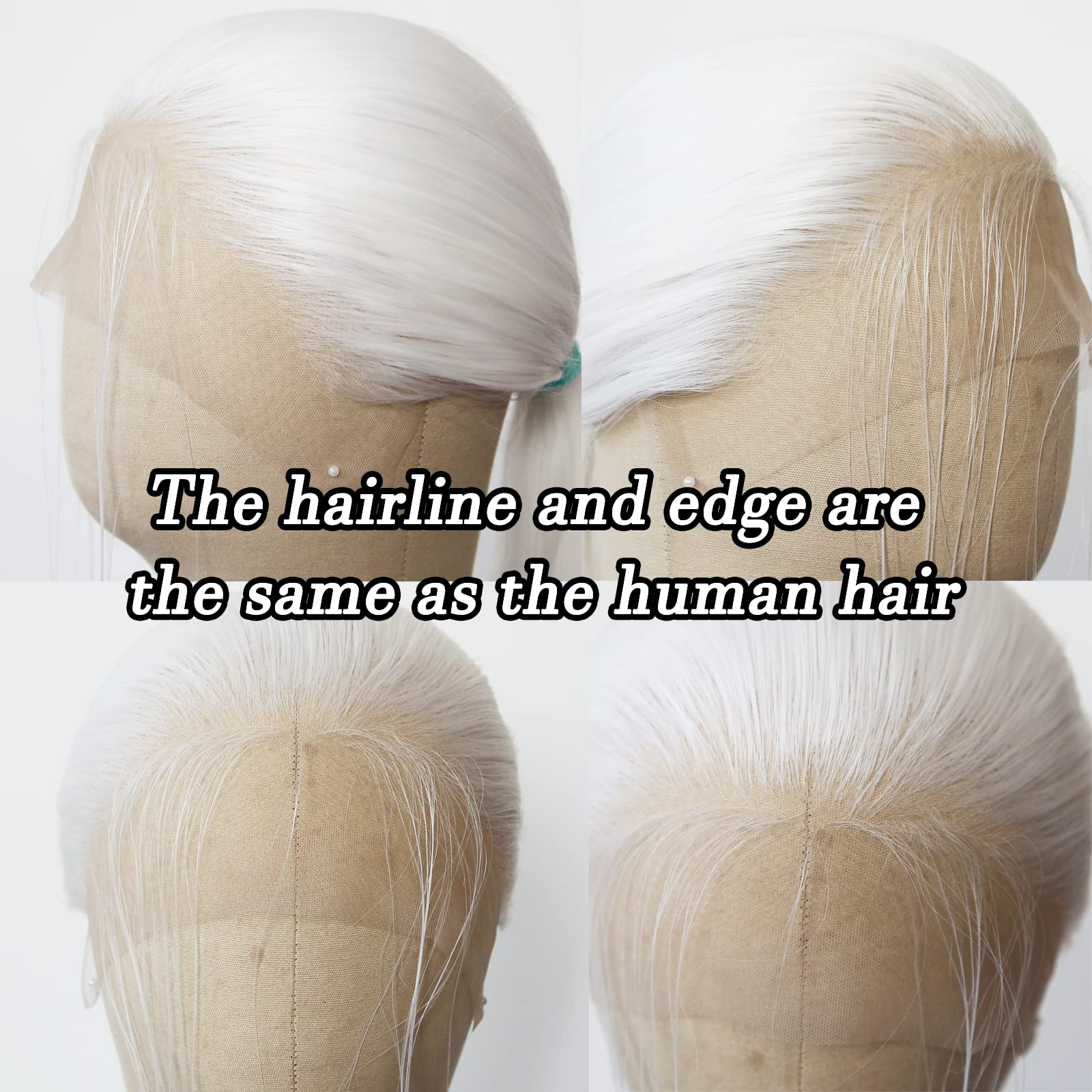 BTWTRY heat-resistant fibers allow styling with heat tools without damaging the wig.