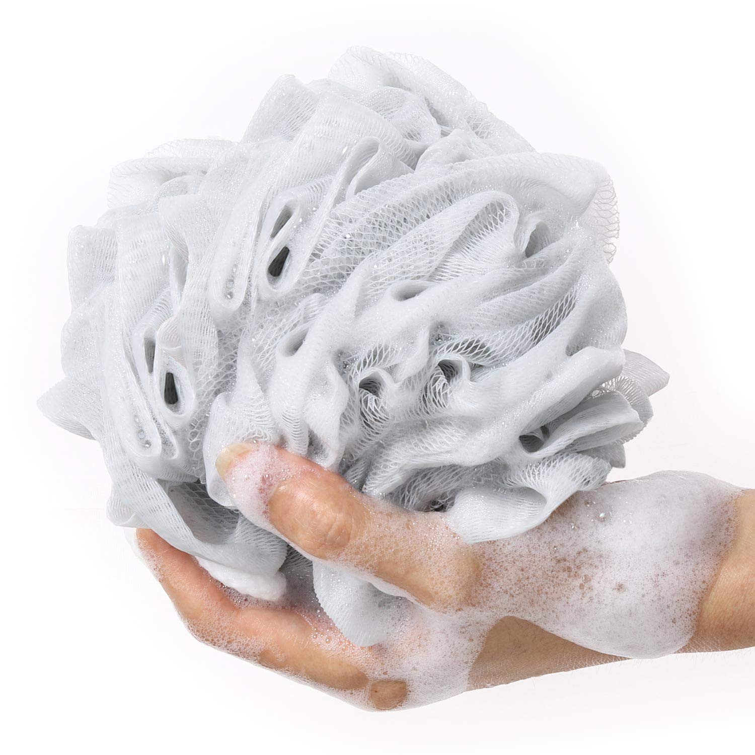 BTYMS colorful shower scrunchies provide color-coded options for every family member.