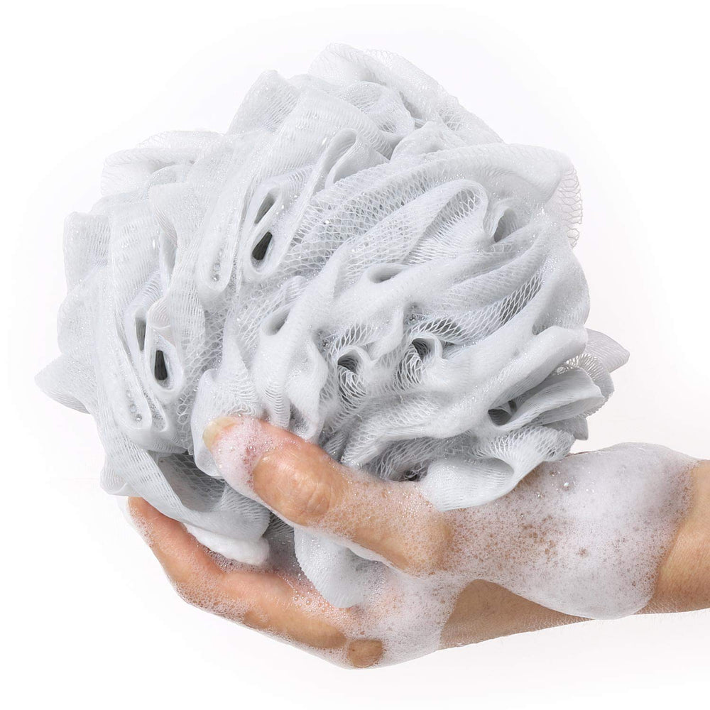 BTYMS colorful shower scrunchies provide color-coded options for every family member.