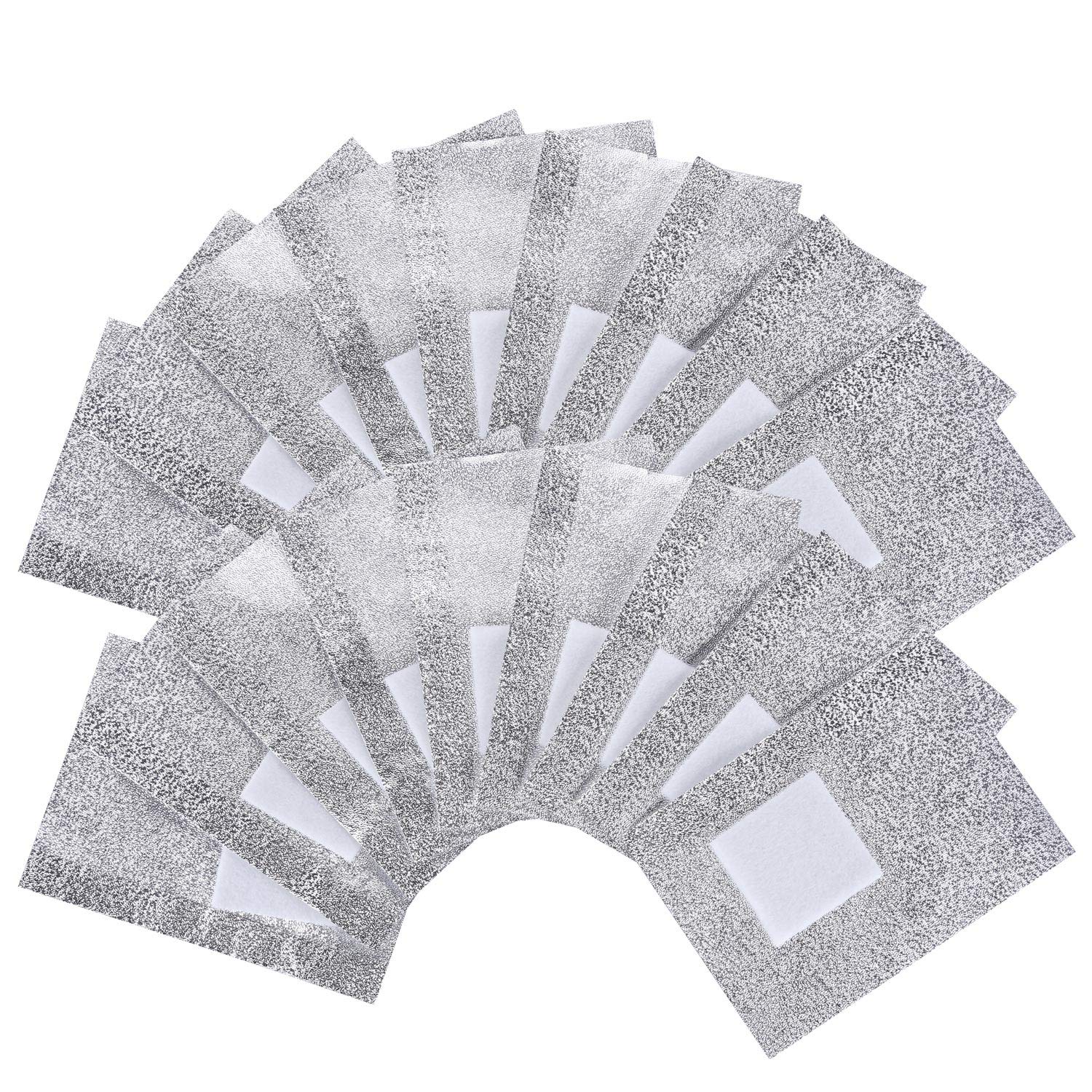 BTYMS gel nail remover wraps closeup shows thick foil wrap for efficient soak off
