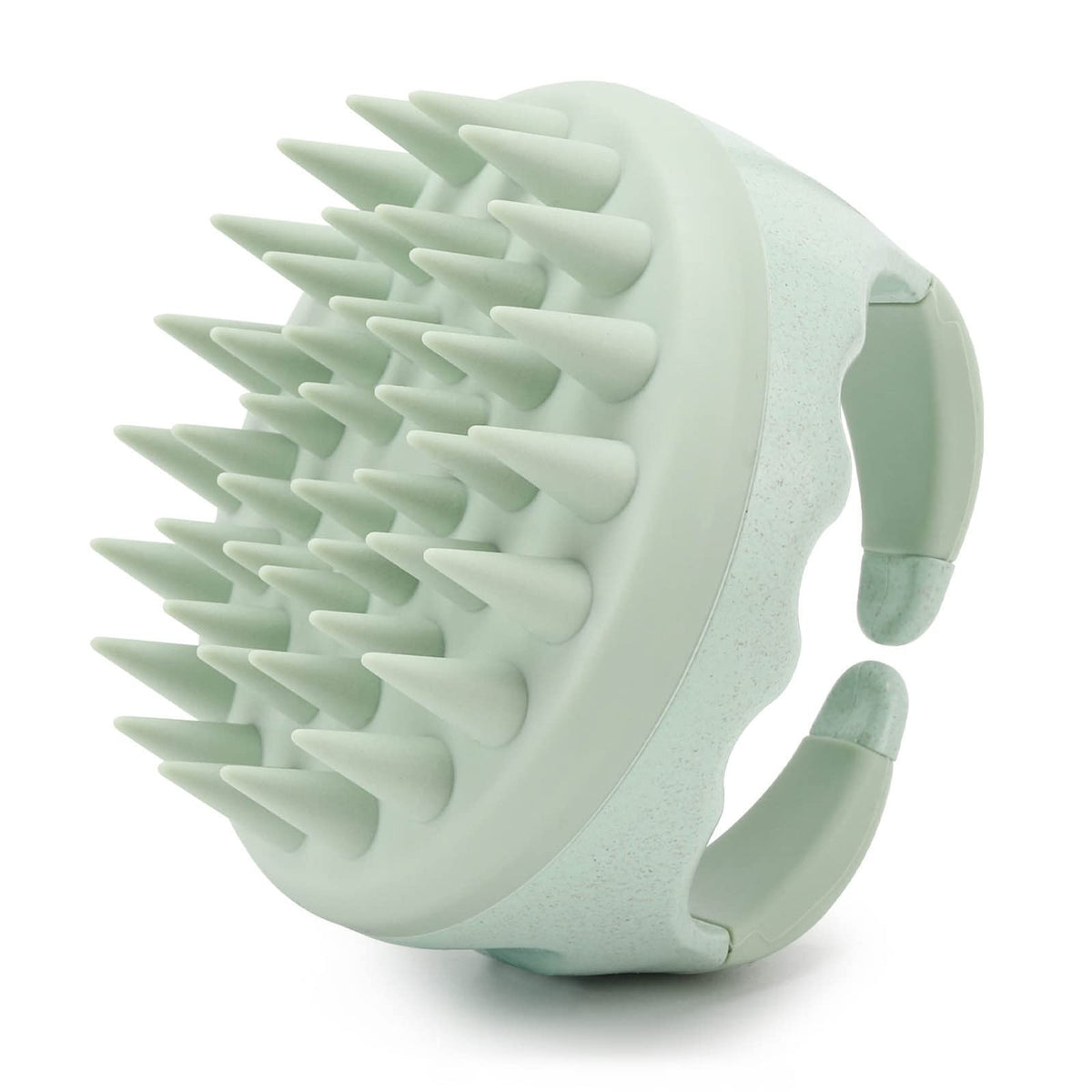 BTYMS hair scalp massager with ergonomic hold for steady shampoo distribution