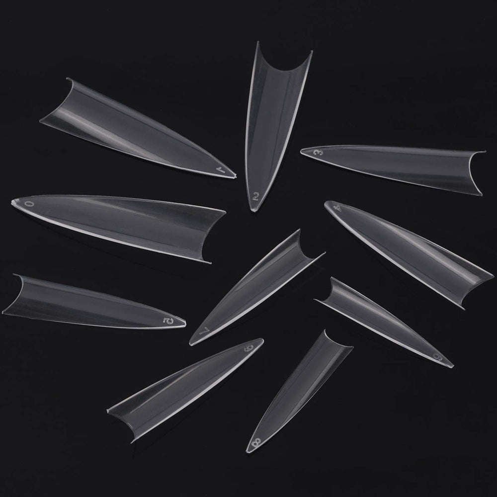 BTYMS stiletto tips with no odor support comfortable at-home use.