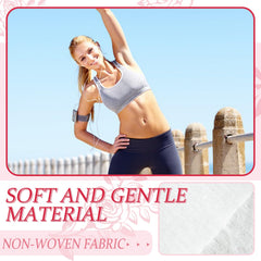 BUAEL mini deodorant wipes armpit application for quick refresh.