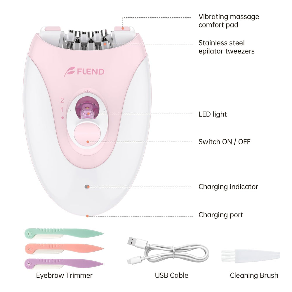 Bubbacare travel-friendly epilator case keeps the device protected on trips.