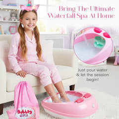 Bubbly Girlz nail polish swatches in safe, quick-dry formula for kids' spa.