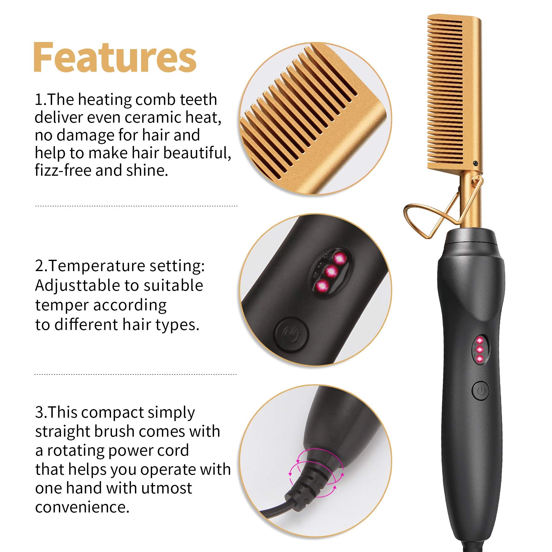 BudiGl lightweight plastic body shown in hand for comfortable daily use.