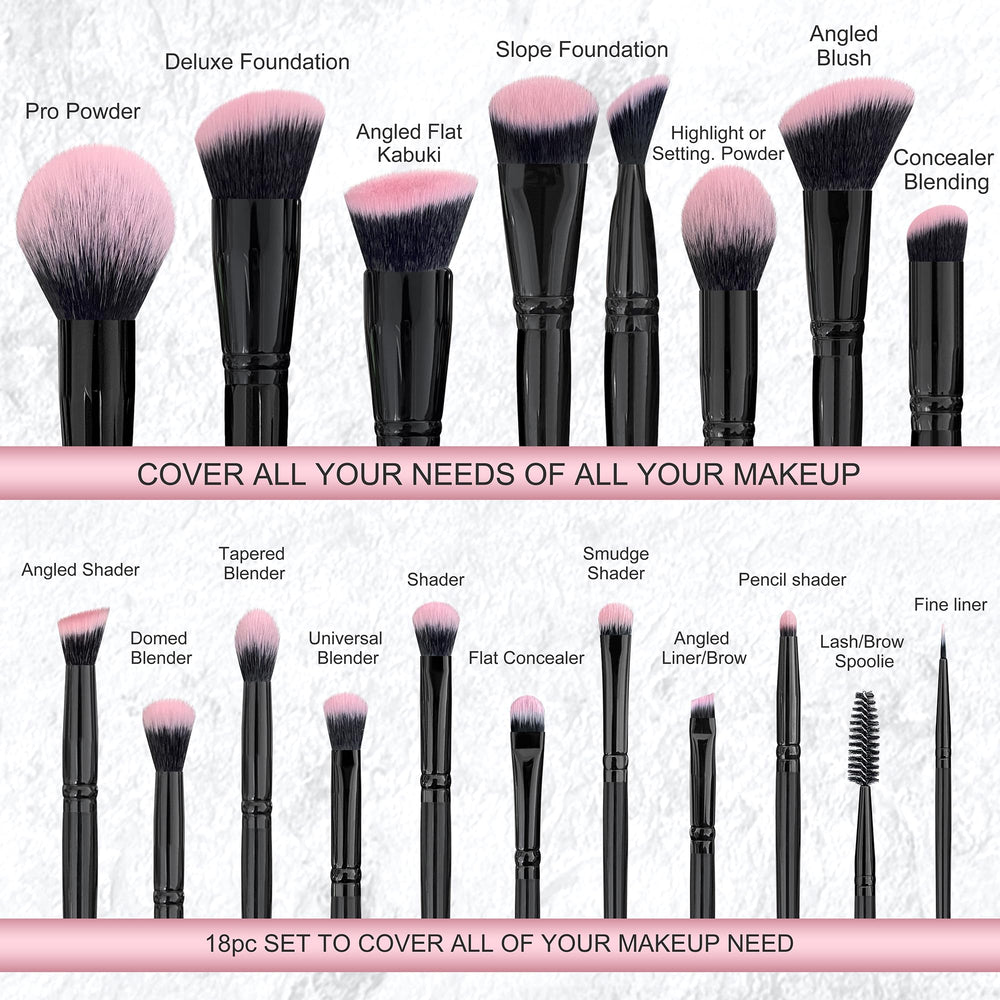 Bueart Design dual brow spoolie brush for grooming and setting brows.