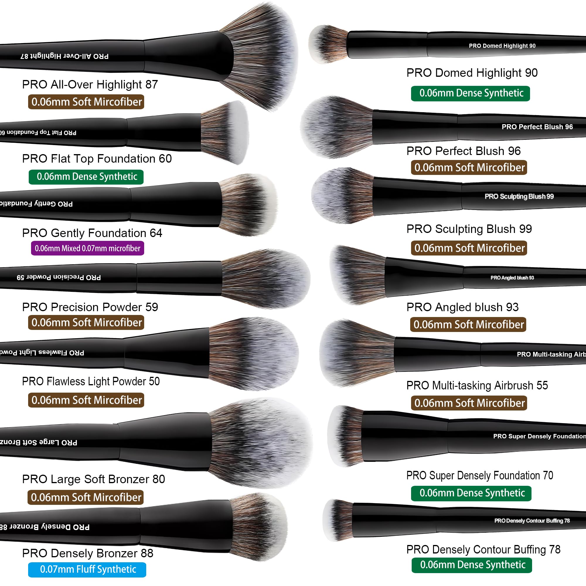 Bueart Design extra-large holder keeps brushes dust-free and on display