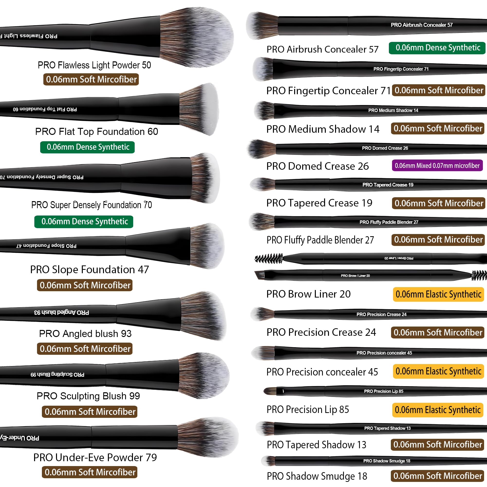 Bueart Design powder brush for seamless finish and controlled dust-free application.