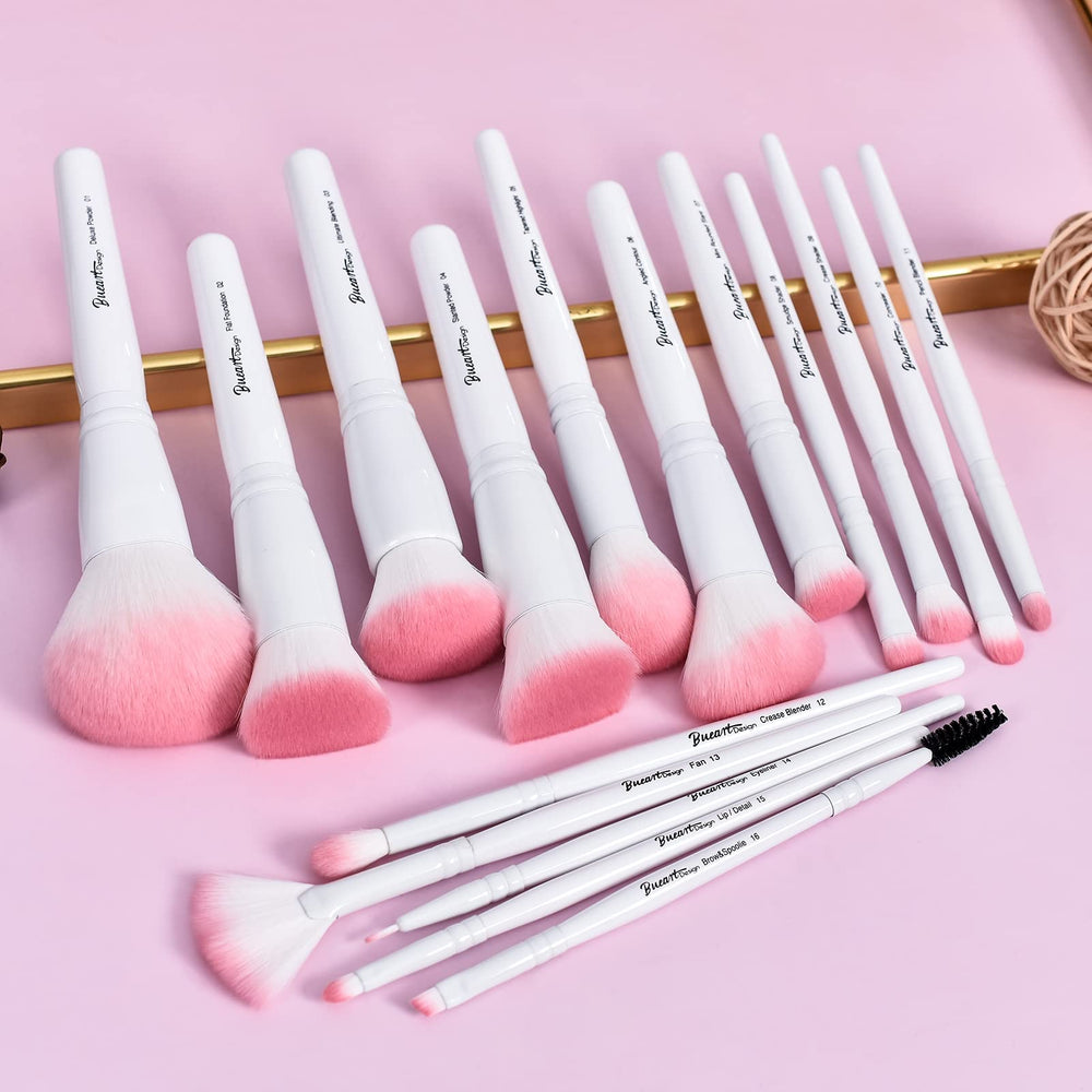 Bueart Design precision shader and eyeliner brushes for defined eyes.