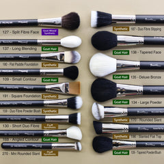 Soft sable and synthetic blend brush by BUEART DESIGN.