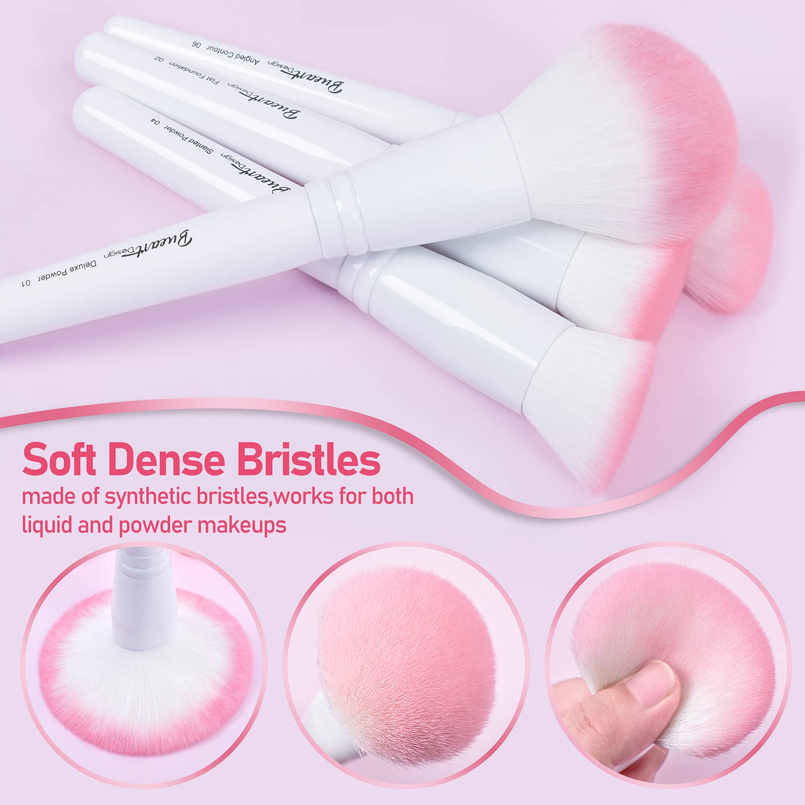 Bueart Design ultimate blending brush for seamless makeup transitions.